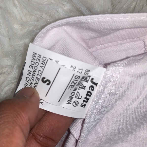 White mermaid denim skirt - Picture 5 of 5